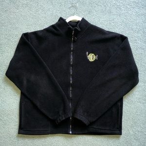 Vintage 90s Phish Full Zip Up Logo Sweater Fleece
